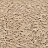 vidaXL Teppich ZIZUR 200x200 cm Jute-Optik Indoor und Outdoor