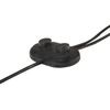 vidaXL Stehlampe 2-flammig Messing E27 Gusseisen