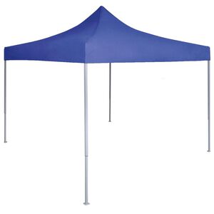 vidaXL Profi-Partyzelt Faltbar 2&times;2 m Stahl Blau