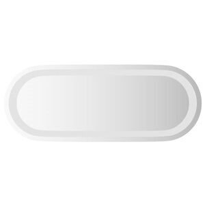 vidaXL LED-Badspiegel 50x20 cm Oval