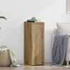 vidaXL Sideboard mit Schubladen Artisan-Eiche 30 x 42,5 x 93 cm