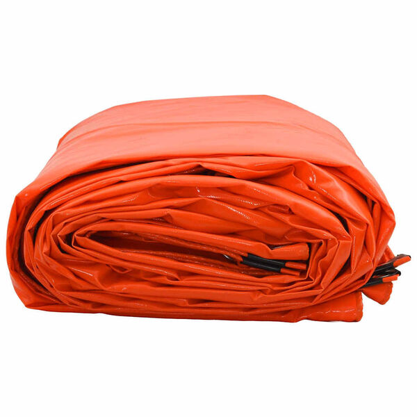 vidaXL Plane 650g / m&sup2; Orange 2,5 x 3,5 m Canvas mit PVC-Beschichtung