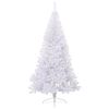 vidaXL K&uuml;nstlicher Weihnachtsbaum Wei&szlig; 240 cm PVC und Stahl
