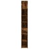 vidaXL Hochschrank Schmal R&auml;uchereiche 30x42,5x225 cm Holzwerkstoff