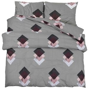 vidaXL Bettw&auml;sche-Set Mehrfarbig 140x200 cm Baumwolle
