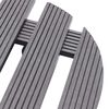 vidaXL Pflanzenroller 2 Stk. Grau &Oslash;30x7,5 cm WPC