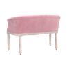 vidaXL Sitzbank Rosa 98x56x69 cm Samt