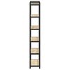 vidaXL B&uuml;cherregal Sonoma-Eiche 40 x 30 x 189,5 cm Holzwerkstoff