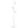 vidaXL Garderobenst&auml;nder Rosa 172 cm Pulverbeschichtetes Eisen