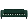 vidaXL Tagesbett Ausziehbar mit Schubladen Dunkelgr&uuml;n 100x200 cm Samt