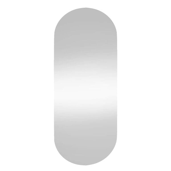 vidaXL Wandspiegel 30x70 cm Glas Oval