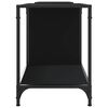 vidaXL TV-Schrank Schwarz 203x37x50 cm Holzwerkstoff