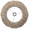 vidaXL Lampenschirm Braun &Oslash;50x30 cm Korbweide