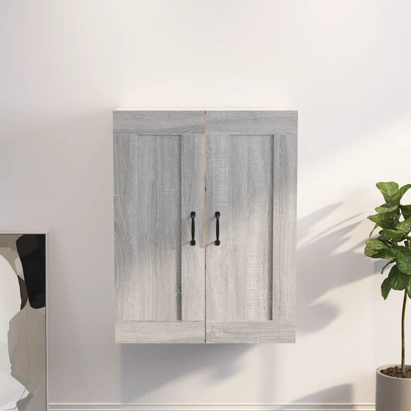 vidaXL H&auml;ngeschrank Grau Sonoma 69,5x32,5x90 cm