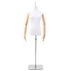 vidaXL Verstellbarer 156-226 cm Schaufensterpuppen mit Fu&szlig; Weiblich PP