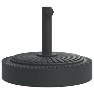 vidaXL Sonnenschirmst&auml;nder f&uuml;r &Oslash;38/48 mm Mast 25 kg Rund