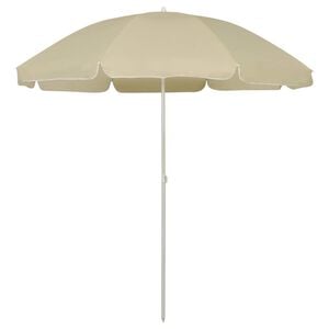 vidaXL Strandschirm Sandgelb 240 cm