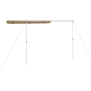 vidaXL Wohnwagen-Markise 4x2,5x2,15 m Beige