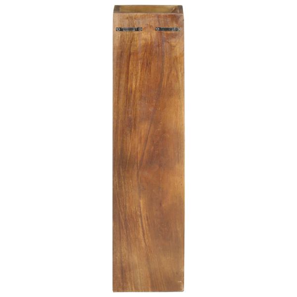 vidaXL Weinregal f&uuml;r 5 Flaschen Altholz Massiv