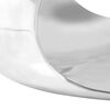 vidaXL Couchtisch Aluminiumguss 70x70x32 cm Silbern