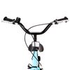 vidaXL Kinderfahrrad 12 Zoll Schwarz und Blau