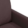 vidaXL Esszimmerst&uuml;hle 2 pcs Dunkelbraun 57 x 67 x 98 cm Stoff