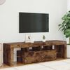vidaXL TV-Schrank mit LED-Leuchten R&auml;uchereiche 140x36,5x40 cm