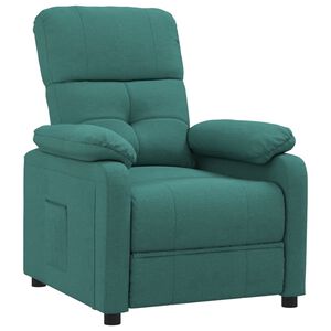 vidaXL Relaxsessel Dunkelgr&uuml;n Stoff
