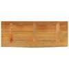 vidaXL Tischplatte mit Baumkante 90x40x2,5 cm Massivholz Mango