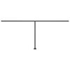 vidaXL Standmarkise Manuell Einziehbar 600x300 cm Creme