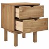 vidaXL Nachttisch OTTA 45x39x57 cm Massivholz Kiefer