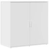 vidaXL Sideboards 2 Stk. Wei&szlig; 79x38x80 cm Holzwerkstoff