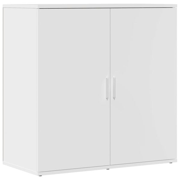 vidaXL Sideboards 2 Stk. Wei&szlig; 79x38x80 cm Holzwerkstoff