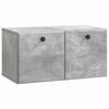 vidaXL Wandmontierter TV-Schrank 59,5 x 31 x 30 cm Betongrau