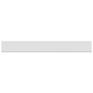 vidaXL Fensterbank Wei&szlig; 100 x 10 x 4,5 cm PVC