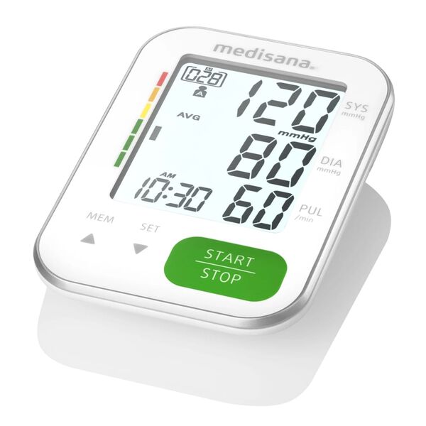 Medisana Oberarm-Blutdruckmessger&auml;t BS 565 Wei&szlig;