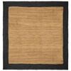 vidaXL Bereichsteppich Dunkelgrau 200 x 200 cm Jute