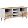 vidaXL TV-Schrank 100x33,5x46 cm Massivholz Mango