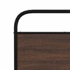 vidaXL Ersatz-Kopfteil Braun Eichen-Optik 190 cm Stahl und Holzwerkstoff