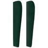 vidaXL Kopfteil mit Ohren Dunkelgr&uuml;n 147x23x118/128 cm Samt