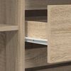 vidaXL Sideboard Sonoma-Eiche 120 x 41 x 75 cm Holzwerkstoff