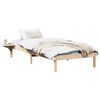 vidaXL Bettrahmen Natur 75 x 190 cm Massives Kiefernholz