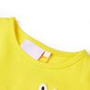 Kinder-T-Shirt Knallgelb 128