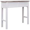 vidaXL Konsolentisch Braun 90&times;30&times;77 cm Holz