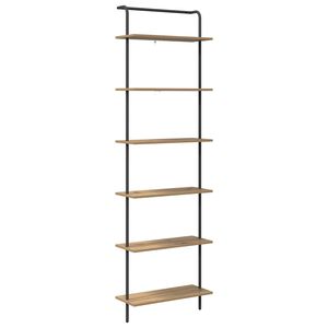 vidaXL B&uuml;cherregal 6 Ebenen 60 x 24 x 203 cm Holzwerkstoff