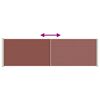 vidaXL Seitenmarkise Ausziehbar 180x600 cm Braun