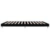 vidaXL Bettgestell Schwarz 200x200 cm Holzwerkstoff