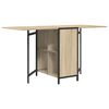 vidaXL Esstisch 144 x 60 x 75 cm Holzwerkstoff Sonoma-Eiche