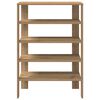vidaXL Schuhregal Artisan-Eiche 61x32x87,5 cm Holzwerkstoff