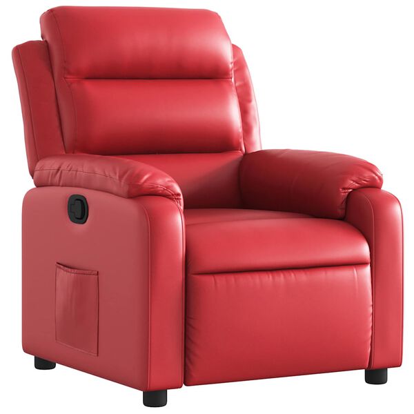 vidaXL Relaxsessel Rot Kunstleder